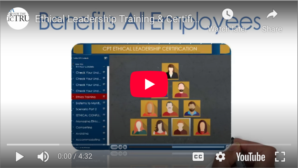 Ethical Leadership Training & Certification Guide